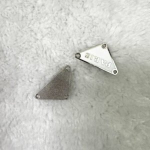 Premium Multi-color Triangle Metal Labels - Durable Garment Hardware for DIY Projects main image 5