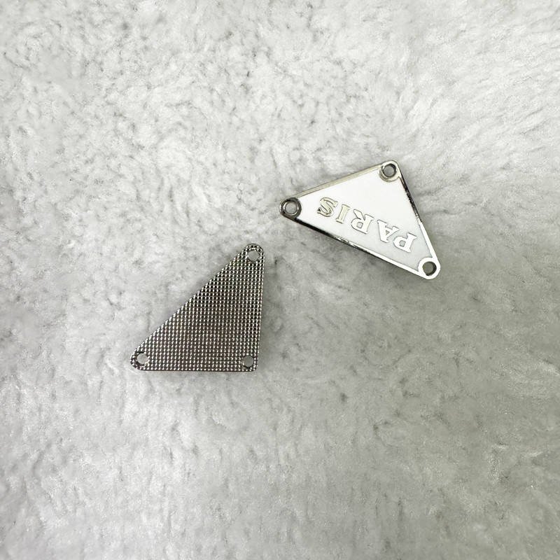 Premium Multi-color Triangle Metal Labels - Durable Garment Hardware for DIY Projects main image 5