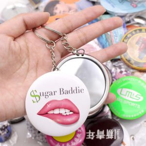 Wholesale Custom Logo Pin Round Shape Tin Button Badge Custom Buttons logo Brand Promotional Gifts for Offline Activities main image 3