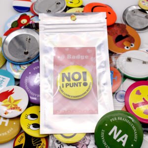 Wholesale Custom Logo Pin Round Shape Tin Button Badge Custom Buttons logo Brand Promotional Gifts for Offline Activities main image 5