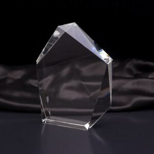 Honor of Crystal High Quality Various Styles K9 Material Transparent Sublimation Blank Crystal Blank Crystal Trophy Blank main image 4