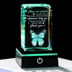 Office Desk Decor Crystal Block 3d Glass Cube Wholesale 3d Crystal Cube K9 Crystal Cube Photo Display with Led Colorful Base main image 1