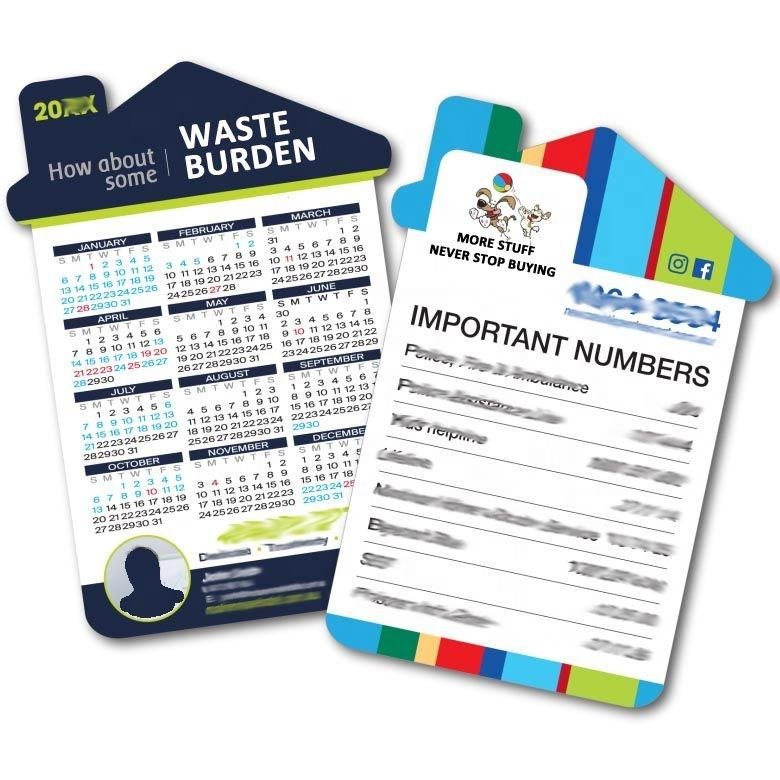 Business Name Card Fridge Magnet Advertising Name Card Magnet main image 1