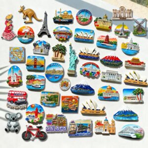 Custom Design logo Resin Sea World Stickers 3d Fridge Magnet Tourist Souvenir Kitchen Gift main image 1