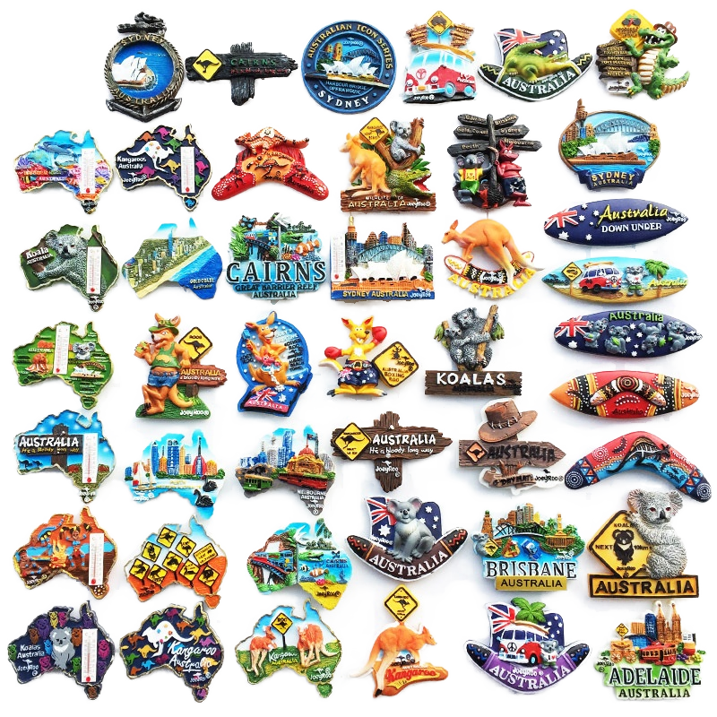 Custom Design logo Resin Sea World Stickers 3d Fridge Magnet Tourist Souvenir Kitchen Gift sku image 1