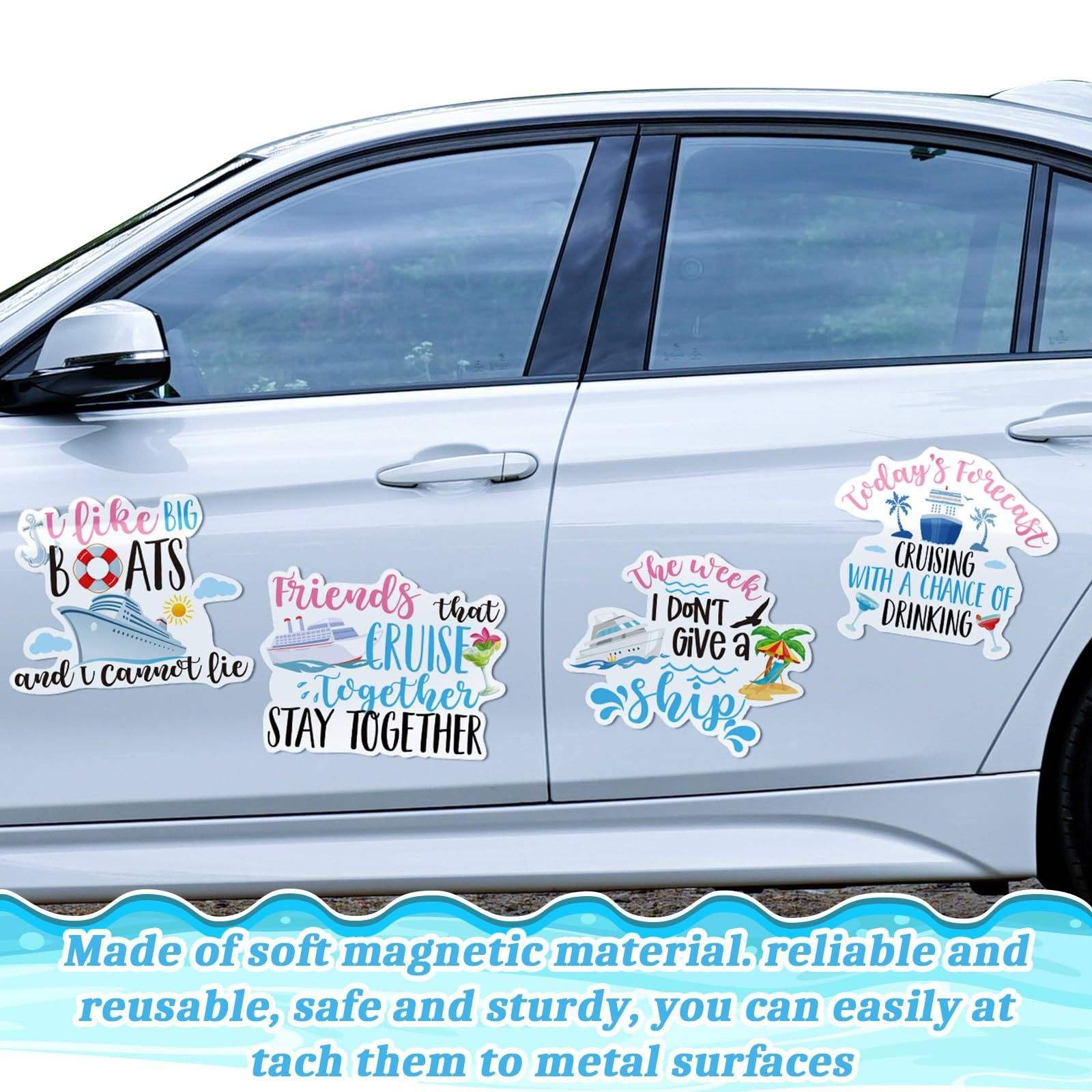 Custom Printing Car Advertising Stickers Magnet Party Soft Refrigerator Magnetic Stickers Promotional Gifts Paper Fridge Magnet main image 6