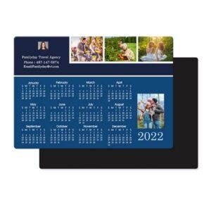Factory Promotional Gift Paper Fridge Magnets Custom Printing and Shape 2022 Magnet Calendar for Fridge main image 1