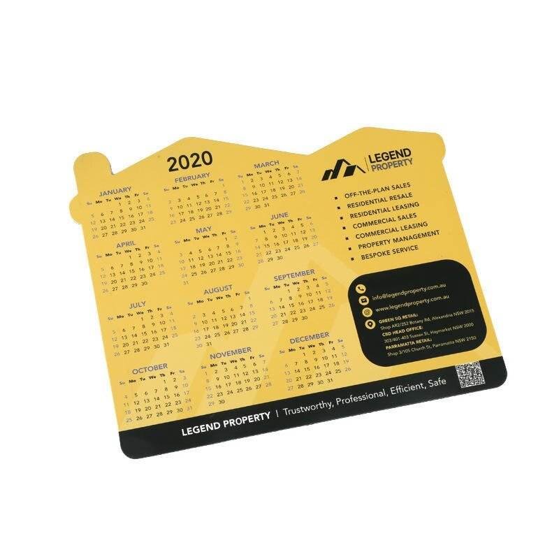 Factory Promotional Gift Paper Fridge Magnets Custom Printing and Shape 2022 Magnet Calendar for Fridge main image 6