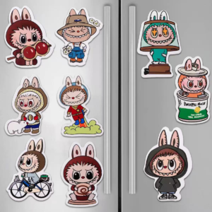 Promotional Beer Fridge Magnetic Sticker Kitchen Refrigerator Decor Waterproof Eco-Friendly Custom Shape Warning Magnets main image 2