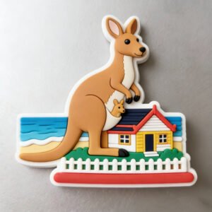Custom Shape Soft PVC Magnet Bulk Order Fridge Magnet for Promotional Gift Injection Molding Meijike Brand main image 4