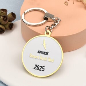 Custom Assorted Style Metal Enamel Keychains Eagle Elephant Gold Color Plated Rotating Keychain for main image 5