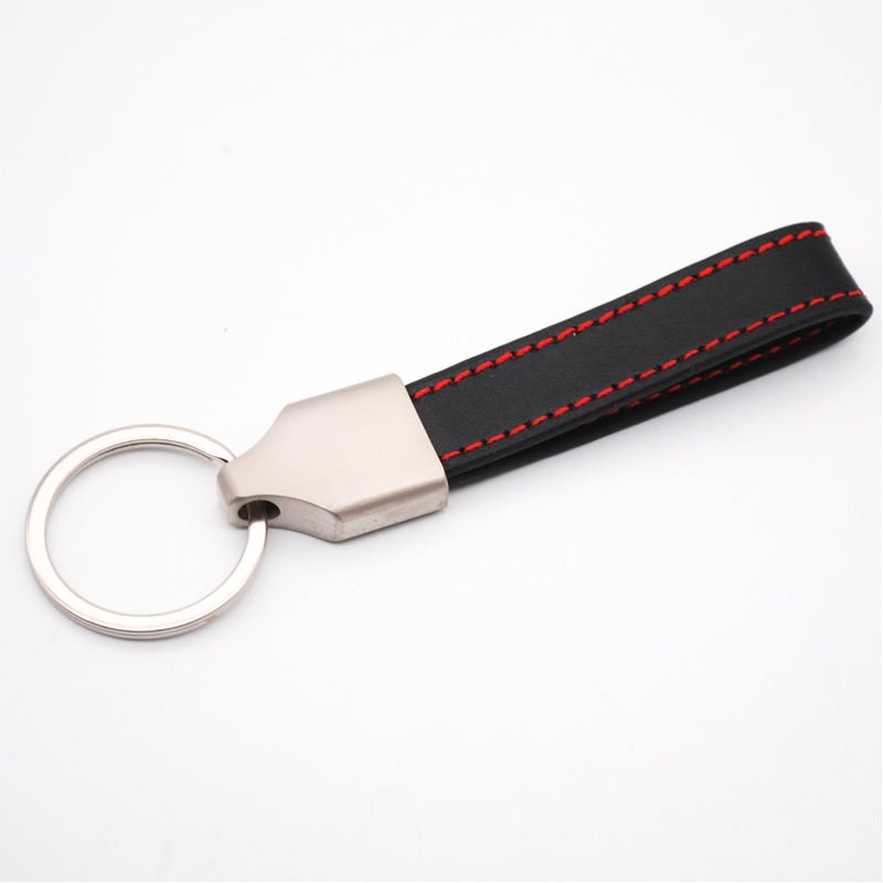 Premium Quality Custom Metal and Leather Keychain for Men Stylish Leather Key Chains main image 2