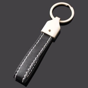 Premium Quality Custom Metal and Leather Keychain for Men Stylish Leather Key Chains main image 3