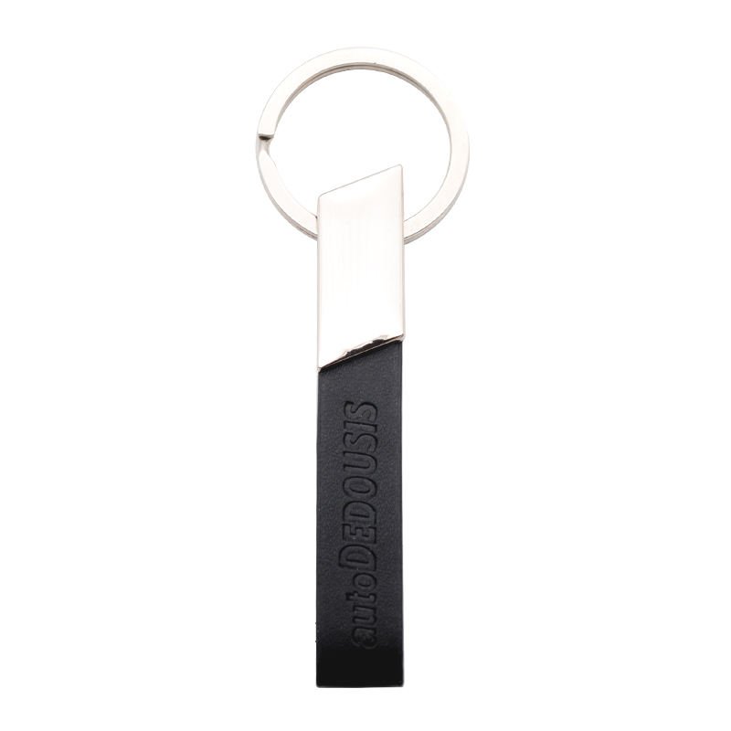 Premium Quality Custom Metal and Leather Keychain for Men Stylish Leather Key Chains main image 5
