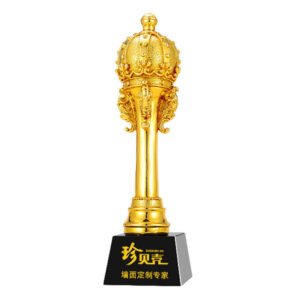 Custom Elegant Trophies Medals Plaques Gold Silver Bronze Metal Crowns Glass & Crystal Cups for Beauty Pageant Events main image 2