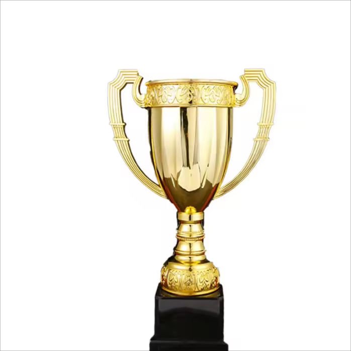 King Crown Top Cap Plastic Sport Competition Trophy Award Cup Football Basketball Competition Winner Awards Trophy main image 4