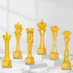 Resin Integrated Crystal Trophy Hot Sale Creative Employee Award Sports Competition Annual Meeting Souvenir Wholesale Best Price main image 3