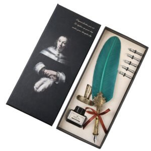 Decorative Feather Dip Pen Gift Set main image 3