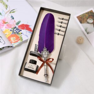 Decorative Feather Dip Pen Gift Set main image 11