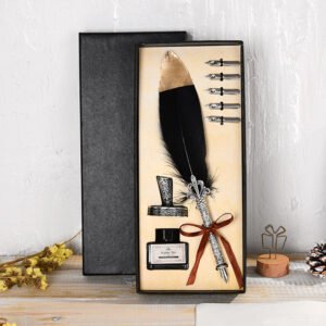 Luxury Feather Quill Calligraphy Pen Set main image 8