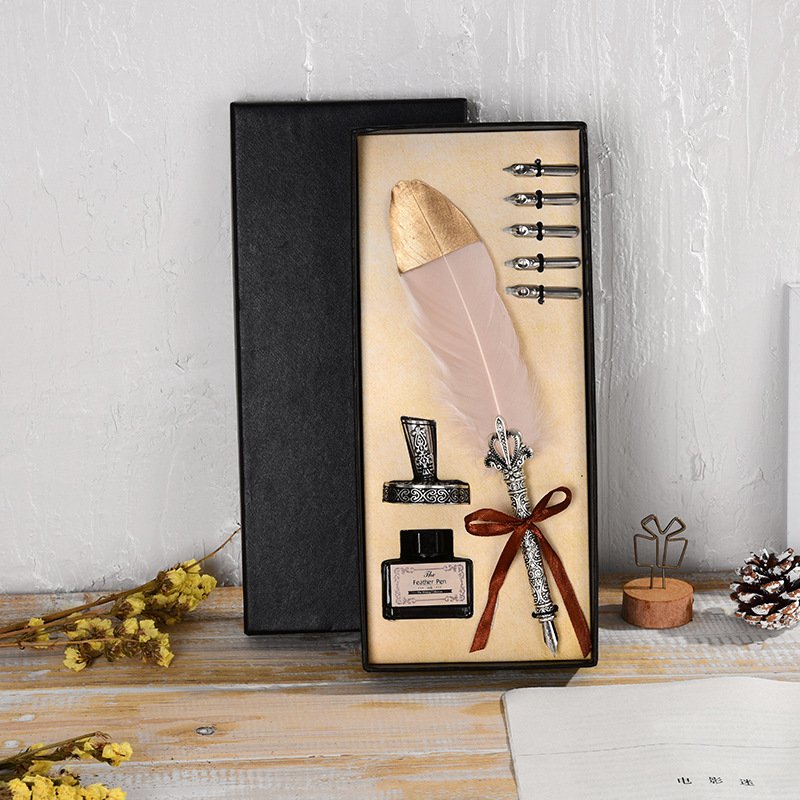 Luxury Feather Quill Calligraphy Pen Set main image 13