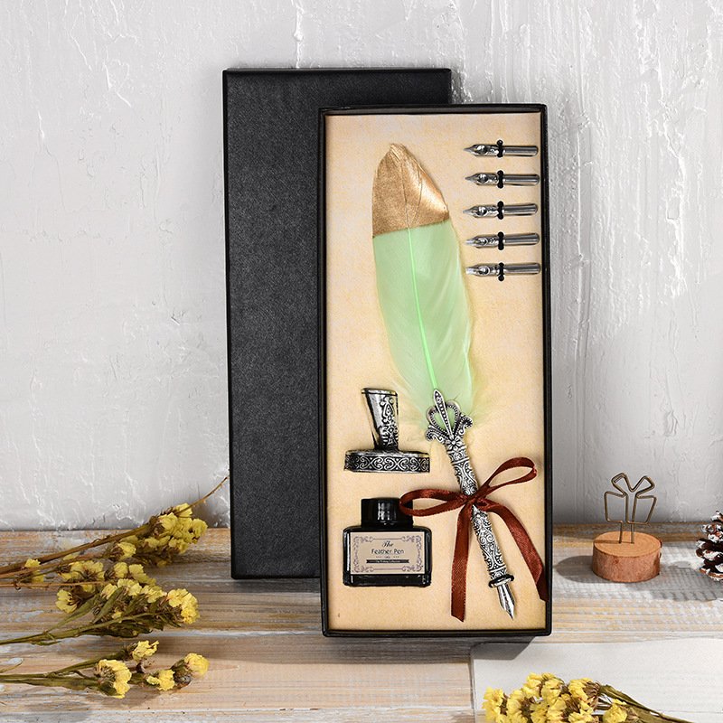 Luxury Feather Quill Calligraphy Pen Set main image 14