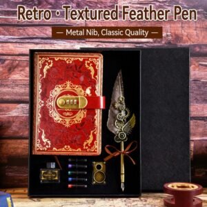 Premium Feather Dip Pen Calligraphy Set main image 2