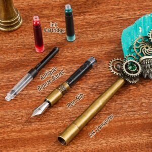 Premium Feather Dip Pen Calligraphy Set main image 3