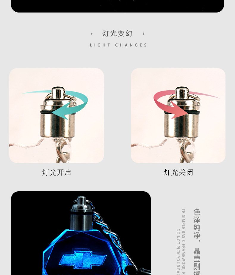Custom Promotional Keychain YSK-038 detail image 4