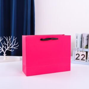 Custom Kraft Paper Shopping Bag with Logo Printing main image 10