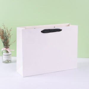 Custom Kraft Paper Shopping Bag with Logo Printing main image 13