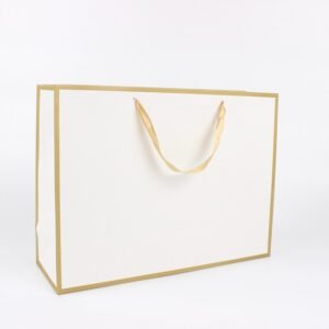 Custom Kraft Paper Shopping Bag with Logo Printing main image 14