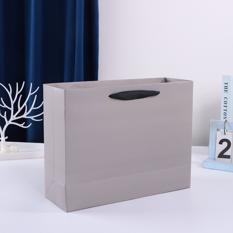 Custom Kraft Paper Shopping Bag with Logo Printing main image 20