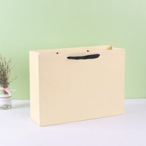 Custom Kraft Paper Shopping Bag with Logo Printing main image 7