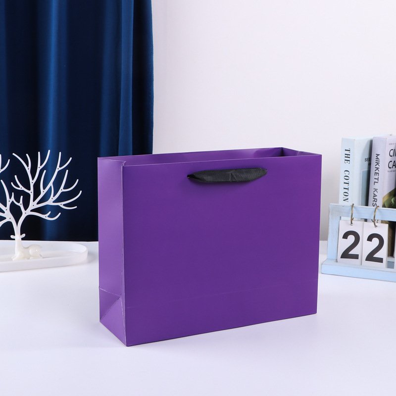 Custom Kraft Paper Shopping Bag with Logo Printing main image 21