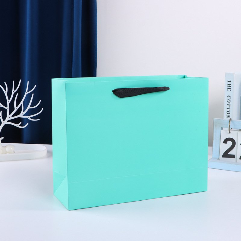 Custom Kraft Paper Shopping Bag with Logo Printing main image 24