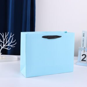 Custom Kraft Paper Shopping Bag with Logo Printing main image 25